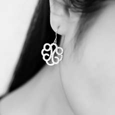 时尚欧美风镶嵌锆石耳坠