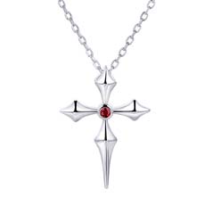 幸运星紫晶托帕石碧玺吊坠